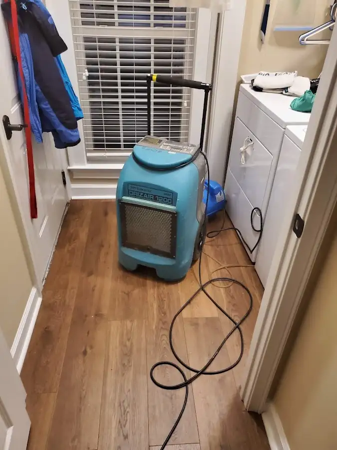Commercial dehumidifier deployed for Crawl Space Restoration in Fort Mill