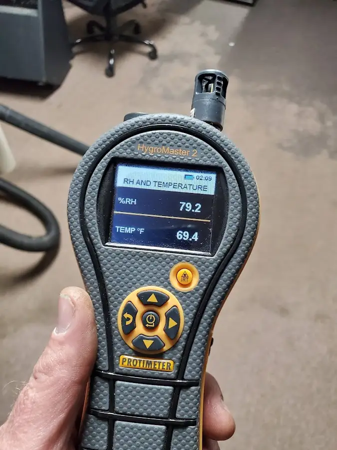 Moisture meter humidity assessment for Mold Remediation & Removal in Fort Mill